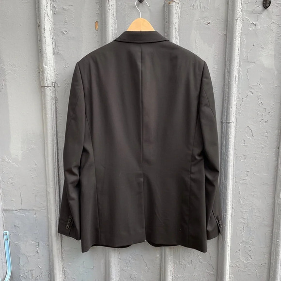 Dolce & Gabbana  Black Wool Blazer Sport Coat, IT 52 - Picture 2 of 9